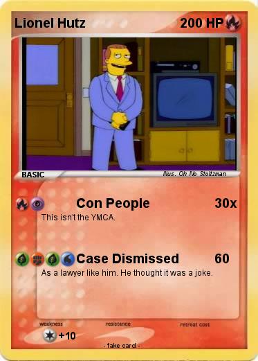 Pokemon Lionel Hutz