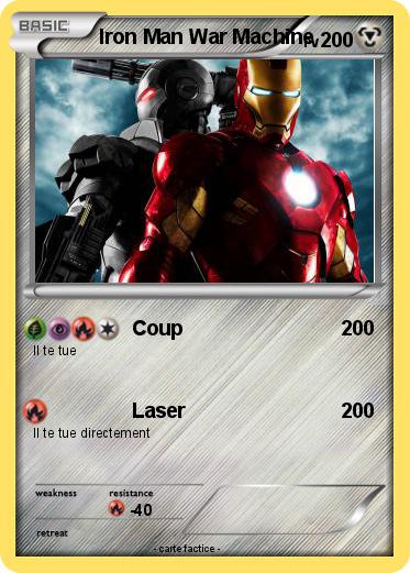 Pokemon Iron Man War Machine