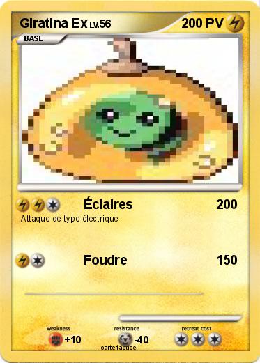 Pokemon Giratina Ex
