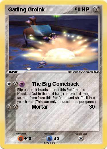 Pokemon Gatling Groink