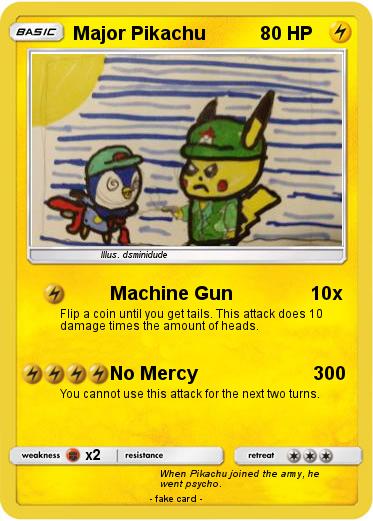 Pokemon Major Pikachu