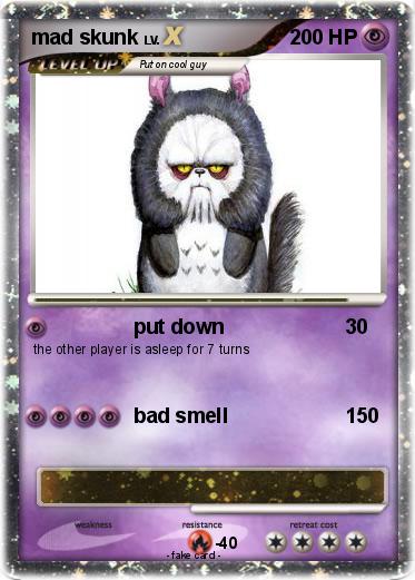 Pokemon mad skunk