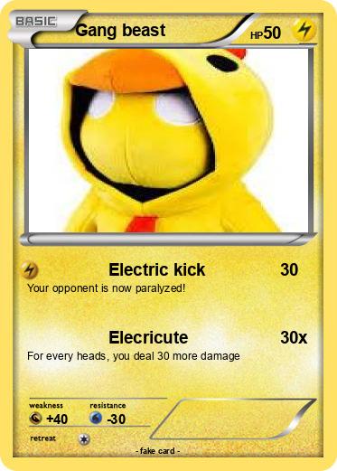 Pokemon Gang beast