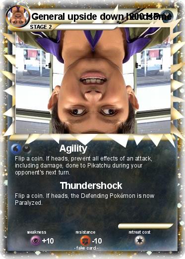 Pokemon General upside down handsome