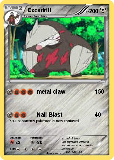 Pokemon Excadrill