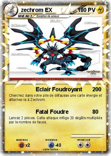 Pokemon zechrom EX