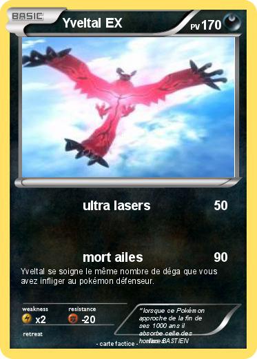 Pokemon Yveltal EX