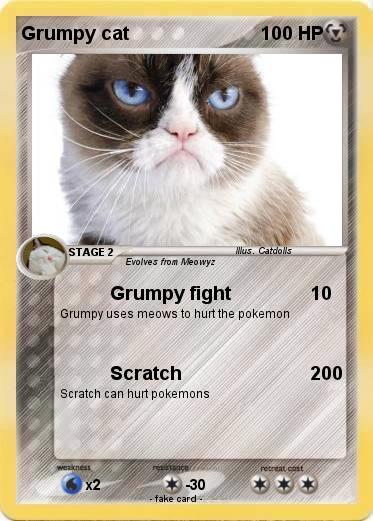 Pokemon Grumpy cat