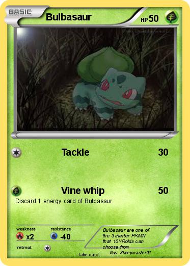 Pokemon Bulbasaur