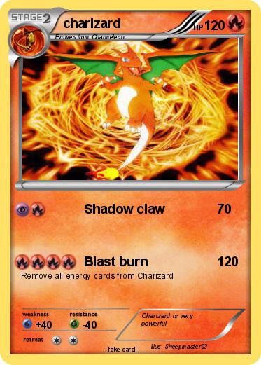 Pokemon charizard