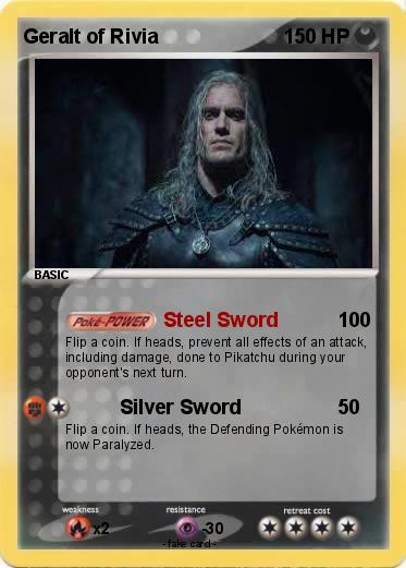 Pokemon Geralt of Rivia