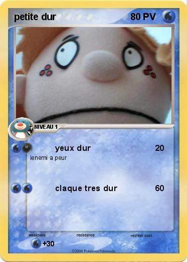 Pokemon petite dur