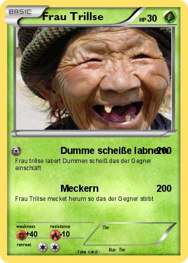 Pokemon Frau Trillse