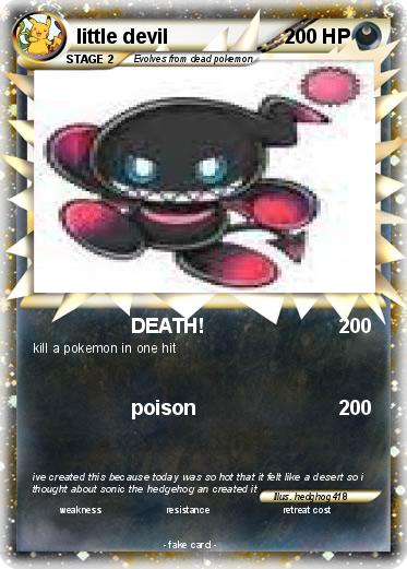 Pokemon little devil