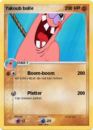 Pokemon Yakoub bolle