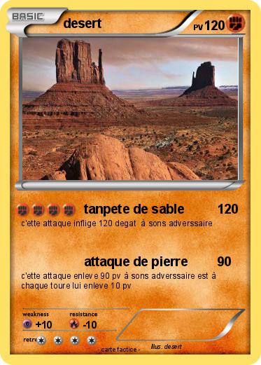 Pokemon desert
