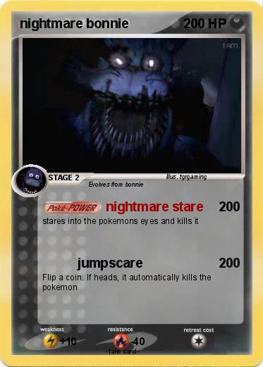 Pokemon nightmare bonnie