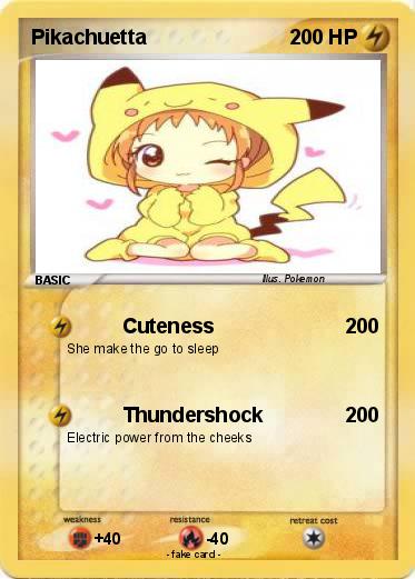Pokemon Pikachuetta