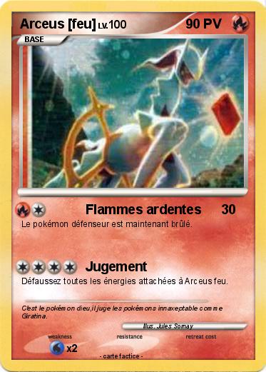 Pokemon Arceus [feu]