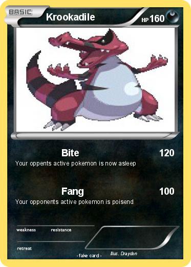 Pokemon Krookadile