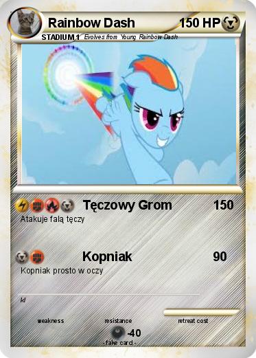 Pokemon Rainbow Dash