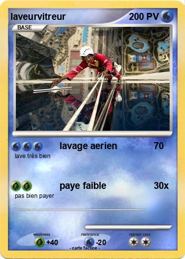 Pokemon laveurvitreur