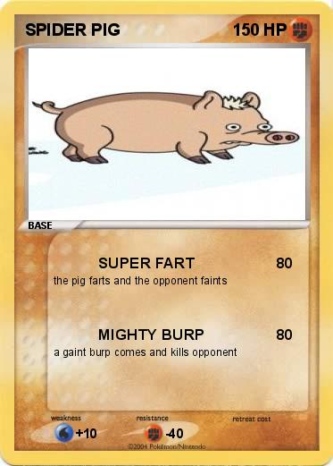 Pokemon SPIDER PIG