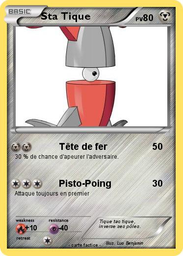 Pokemon Sta Tique