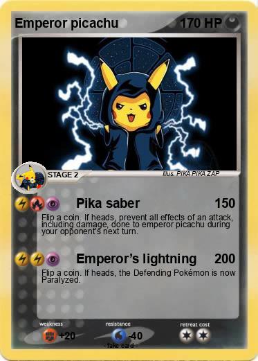 Pokemon Emperor picachu