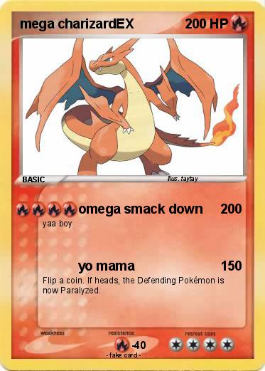 Pokemon mega charizardEX