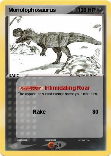 Pokemon Monolophosaurus