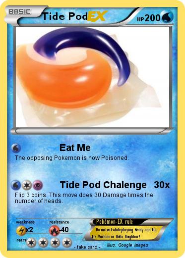 Pokemon Tide Pod