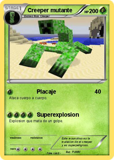 Pokemon Creeper mutante