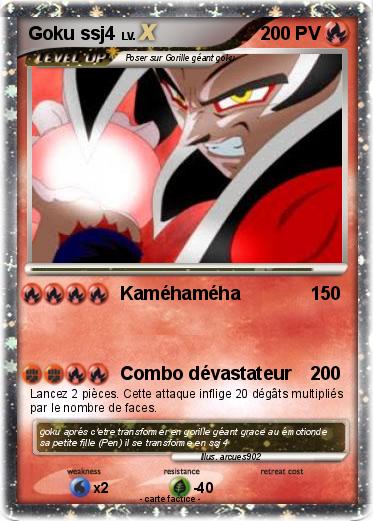 Pokemon Goku ssj4