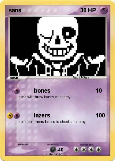 Pokemon sans