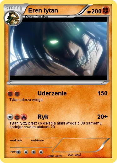 Pokemon Eren tytan