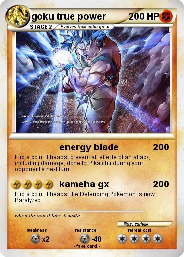 Pokemon goku true power