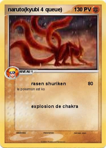 Pokemon naruto(kyubi 4 queue)