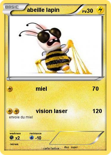 Pokemon abeille lapin