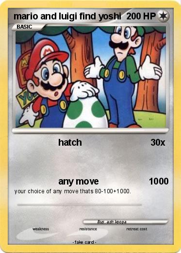 Pokemon mario and luigi find yoshi