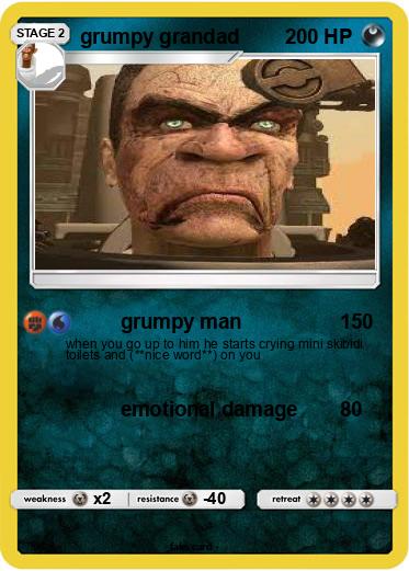 Pokemon grumpy grandad