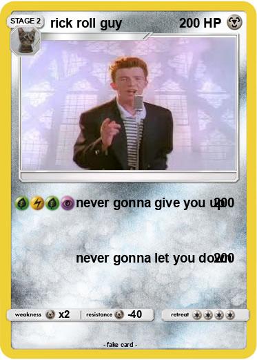 Pokemon rick roll guy
