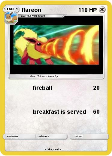 Pokemon flareon
