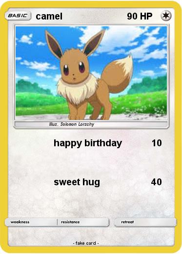 Pokemon camel