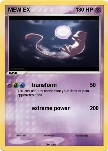 Pokemon MEW EX