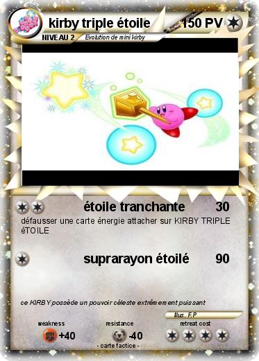 Pokemon kirby triple étoile