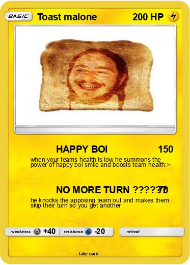 Pokemon Toast malone