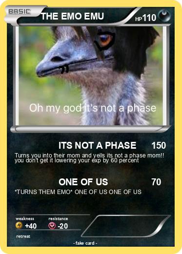Pokemon THE EMO EMU
