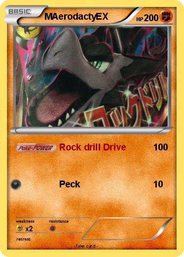 Pokemon MAerodactyEX