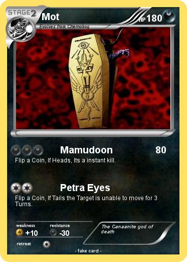 Pokémon Mot 13 13 - Mamudoon - My Pokemon Card